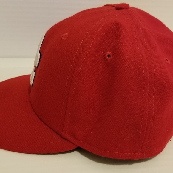 DC Authentic on field red baseball cap new era - Picture 4 of 7